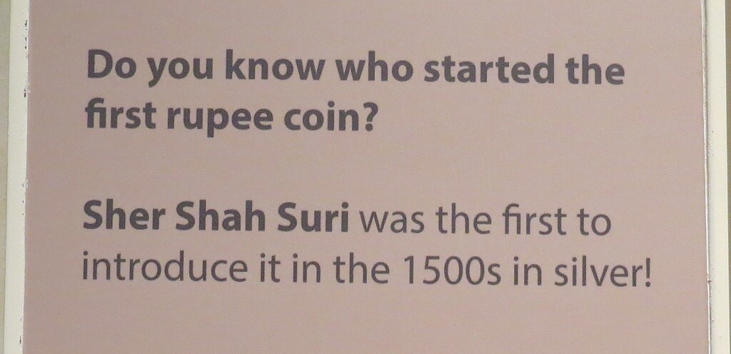 Do You Know Who Started The First Rupee Coin (Chhatrapati Shivaji Maharaj Vastu Sangrahalaya, Mumbai, Maharashtra, India)