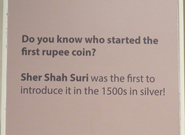 Do You Know Who Started The First Rupee Coin (Chhatrapati Shivaji Maharaj Vastu Sangrahalaya, Mumbai, Maharashtra, India)