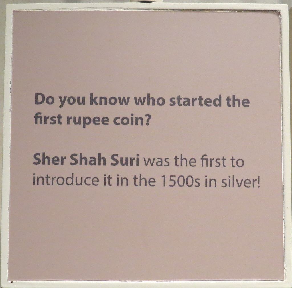 Do You Know Who Started The First Rupee Coin (Chhatrapati Shivaji Maharaj Vastu Sangrahalaya, Mumbai, Maharashtra, India)