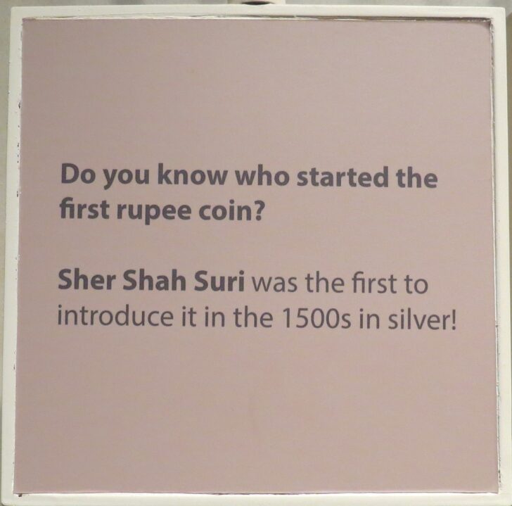 Do You Know Who Started The First Rupee Coin (Chhatrapati Shivaji Maharaj Vastu Sangrahalaya, Mumbai, Maharashtra, India)