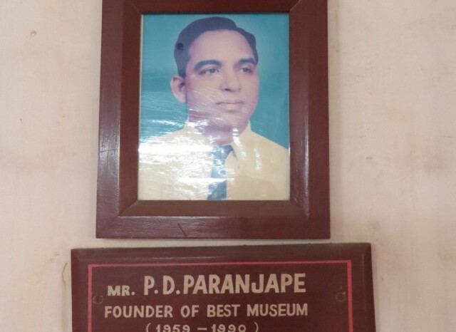 Founder of BEST Museum (Anik Bus Depot, Sion, Mumbai, Maharashtra, India)