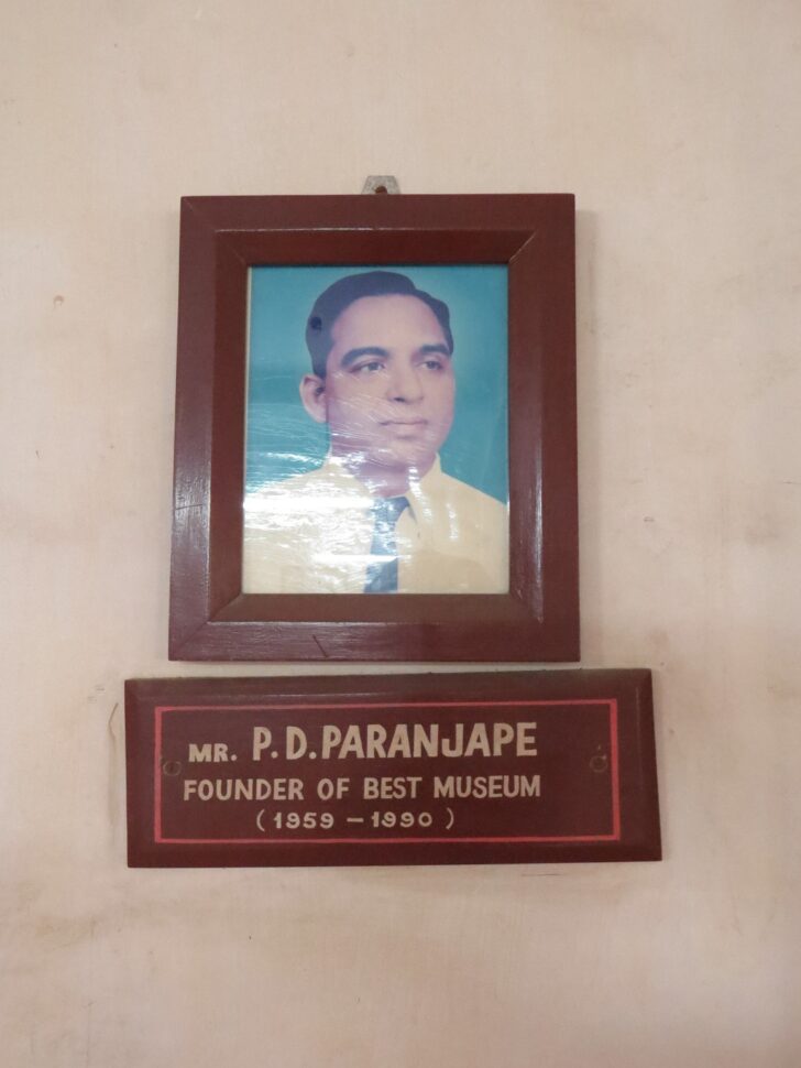 Founder of BEST Museum (Anik Bus Depot, Sion, Mumbai, Maharashtra, India)