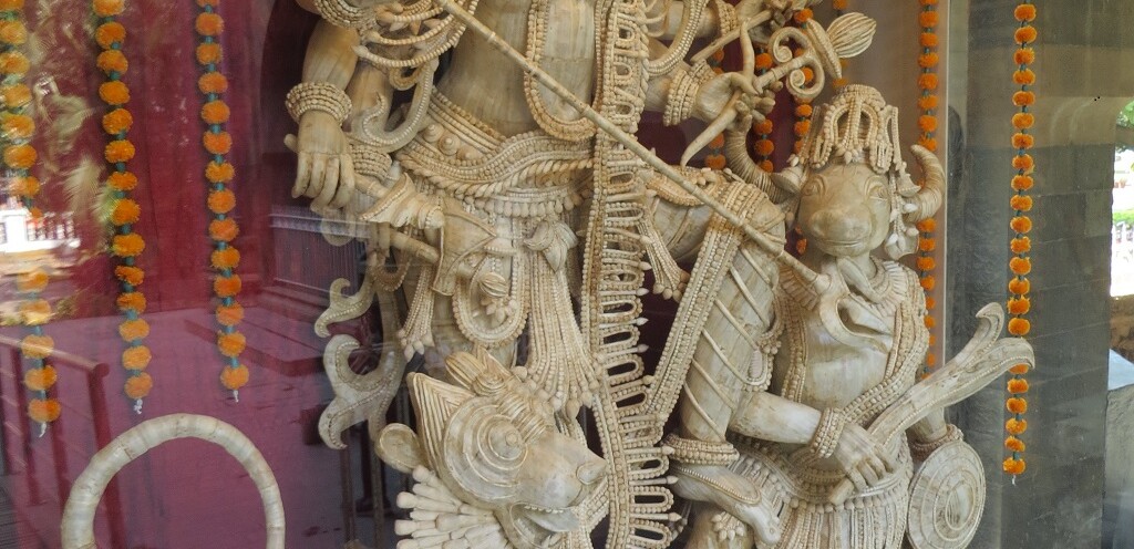 Goddess Durga in the Form of Mahishasuramardini (Chhatrapati Shivaji Maharaj Vastu Sangrahalaya, Mumbai, Maharashtra, India)