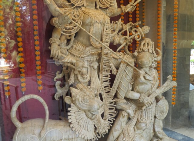 Goddess Durga in the Form of Mahishasuramardini (Chhatrapati Shivaji Maharaj Vastu Sangrahalaya, Mumbai, Maharashtra, India)