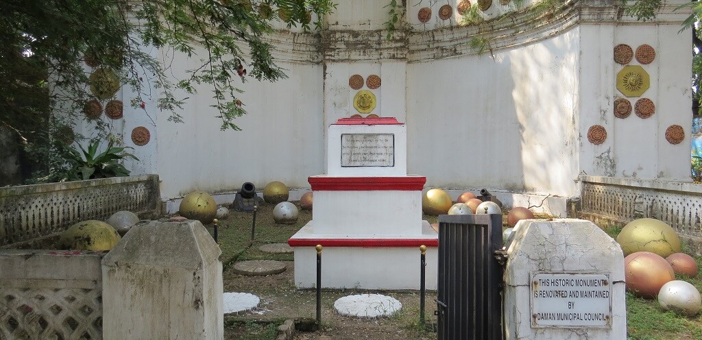 Historic Monument at Daman, India