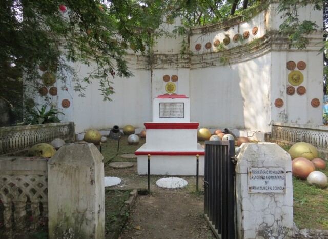 Historic Monument at Daman, India