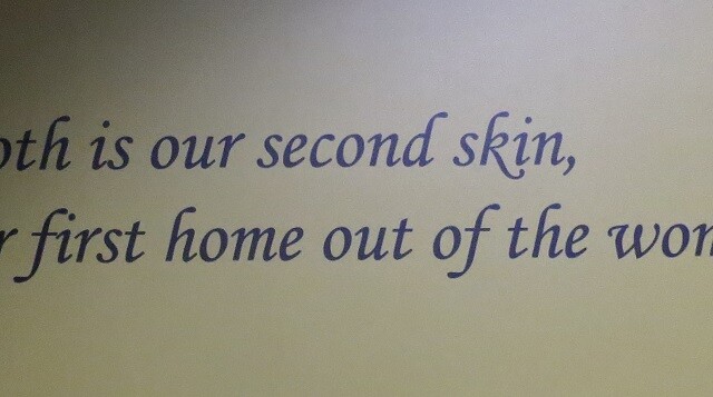 Quote About Cloth (Chhatrapati Shivaji Maharaj Vastu Sangrahalaya, Mumbai, Maharashtra, India)