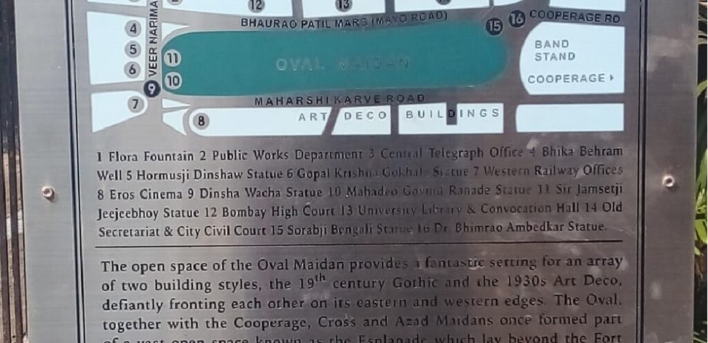About: The Oval - Grade 1 Heritage Maidan (Mumbai, Maharashtra, India)
