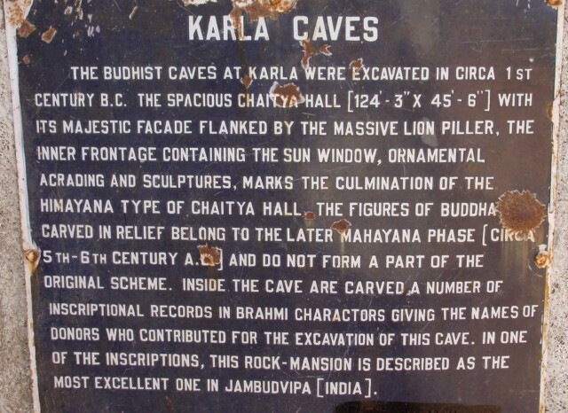 About - Karla Caves (Pune, Maharashtra, India)