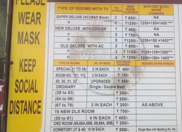 Sood Dharamshala (Chandigarh, India) Room Rates