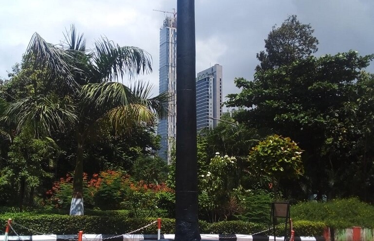 Iron Pillar, Delhi (Nehru Science Centre, Mumbai, India)