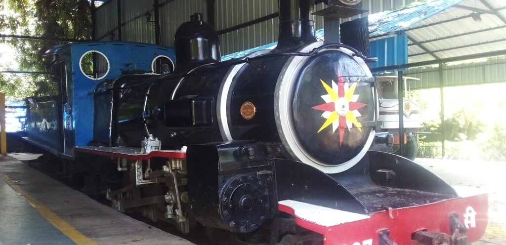 Narrow Gauge Railway Locomotive - Commissioned in 1914 (Nehru Science Centre, Mumbai, India)
