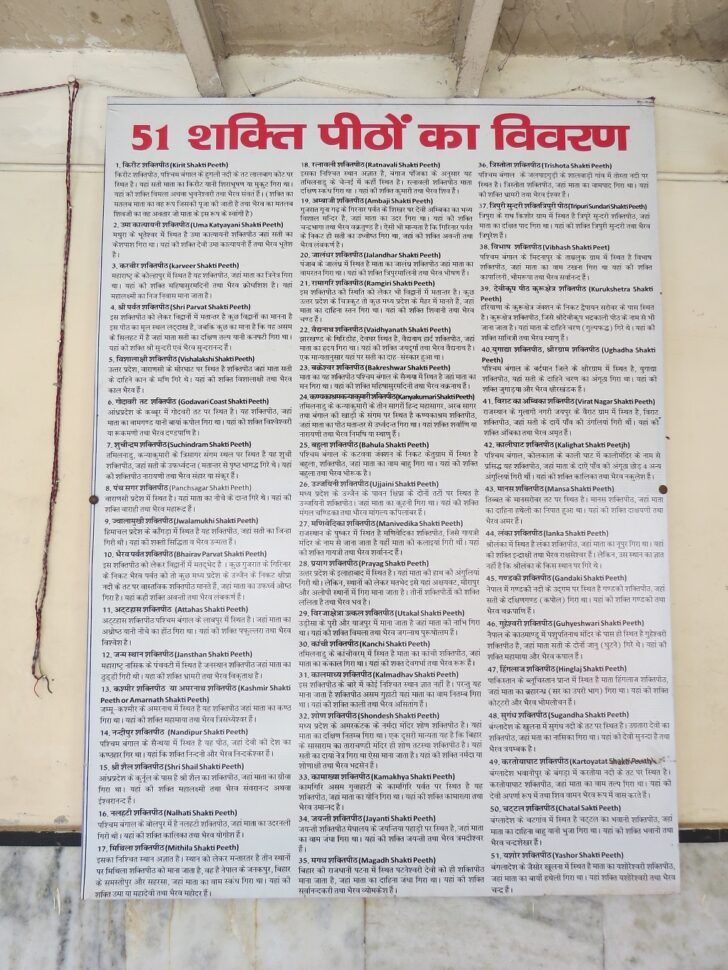 Details of 51 Shakti Peethas (Bhuteshwar Mahadev Temple, Mathura, Uttar Pradesh, India)