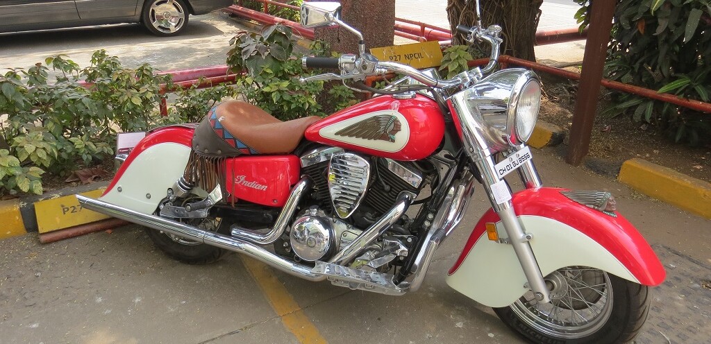 Indian Motorcycle (VCCCI Annual Vintage Car Fiesta 2024, World Trade Centre, Mumbai, India)