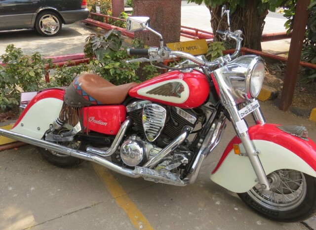 Indian Motorcycle (VCCCI Annual Vintage Car Fiesta 2024, World Trade Centre, Mumbai, India)