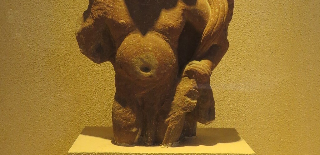 Fire God - Agni (Kushana Period), Government Museum, Mathura (Uttar Pradesh, India)