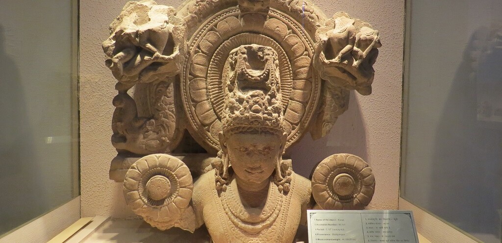 Surya (C.10th Century A.D.), Government Museum, Mathura (Uttar Pradesh, India)