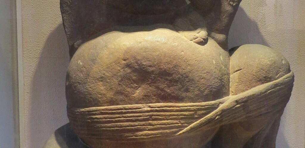 The God of Wealth - Kubera (Kushana Period) - Government Museum, Mathura (Uttar Pradesh, India)