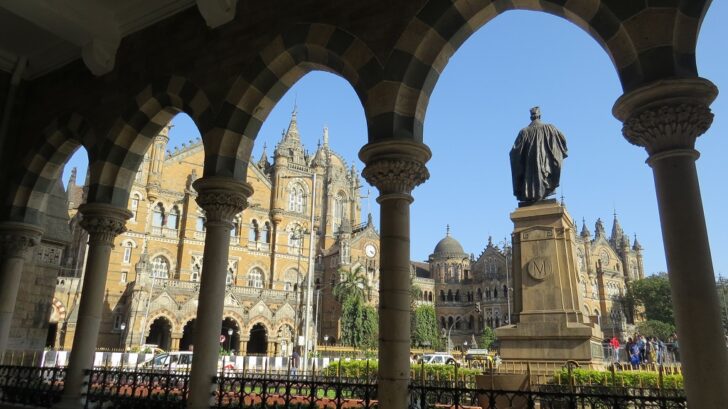 View of CSMT from MCGM (Mumbai, Maharashtra, India)