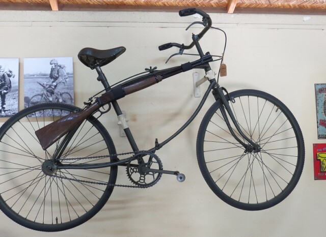 B.S.A. Paratrooper (1939, England) at Vikram Pendse Cycles Private Museum in Pune (Maharashtra)