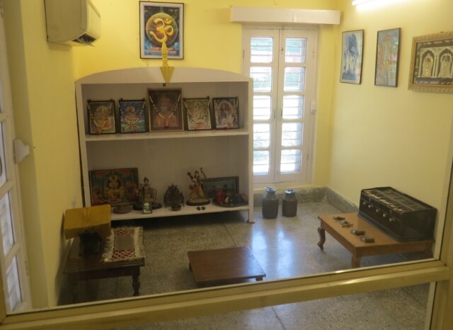 Prayer Room of Lal Bahadur Shastri's Residence in New Delhi (India)