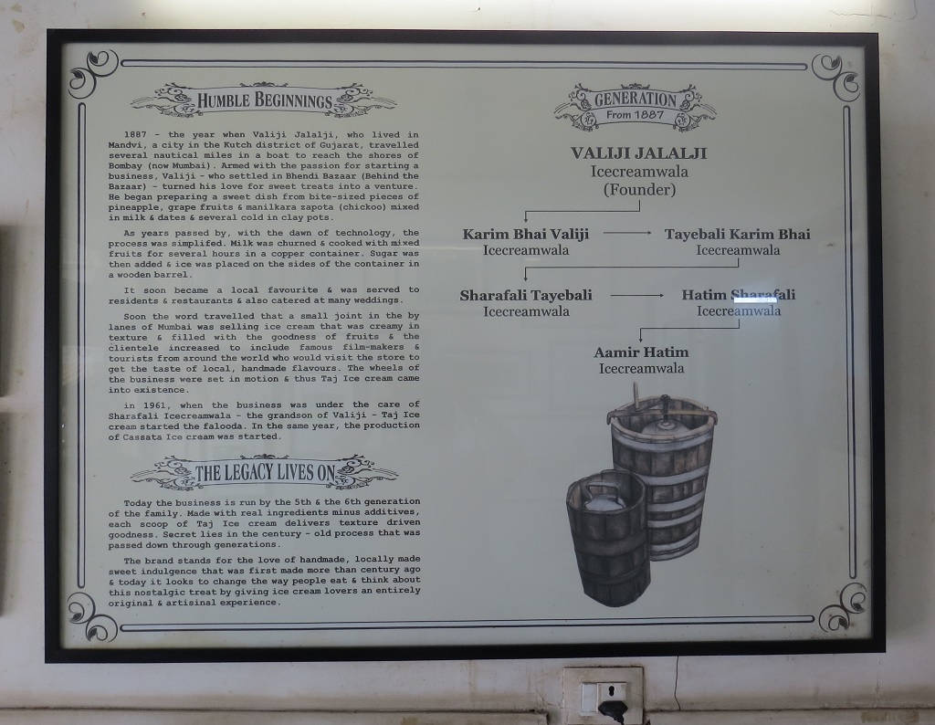 The History of Taj Ice Cream (Bohri Mohalla, Mumbai, India)