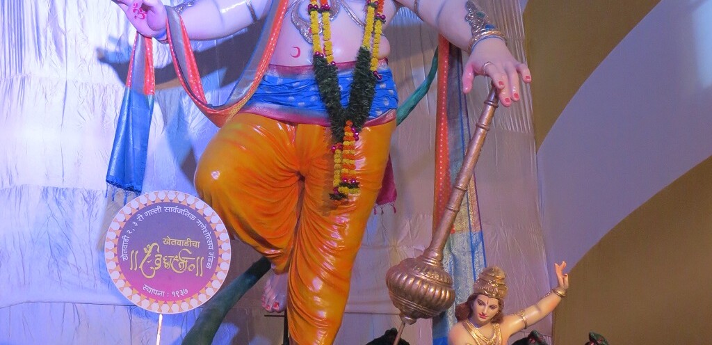 The First-Oldest Ganpati (since 1937) of Khetwadi (Mumbai, Maharashtra, India)