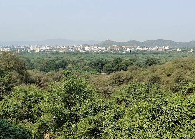 View of Pushkar (Rajasthan, India) from Neelkanth Mahadev Temple