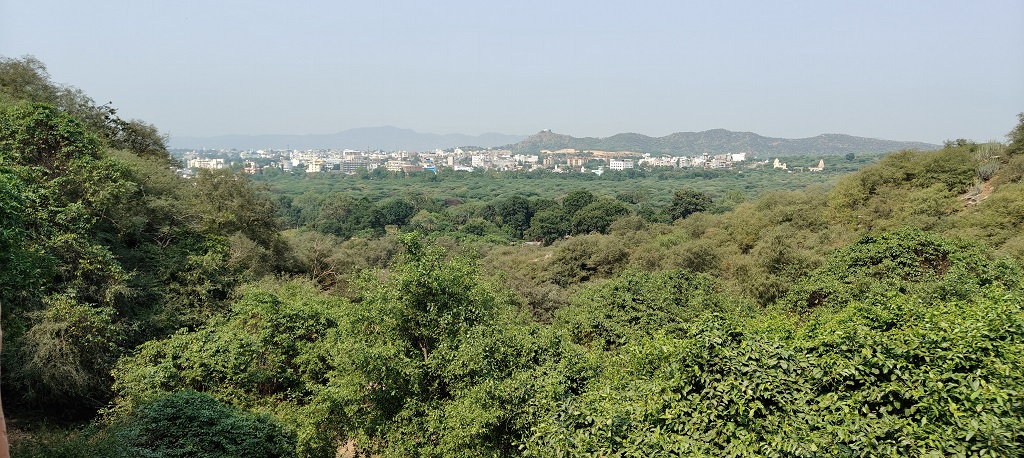 View of Pushkar (Rajasthan, India) from Neelkanth Mahadev Temple
