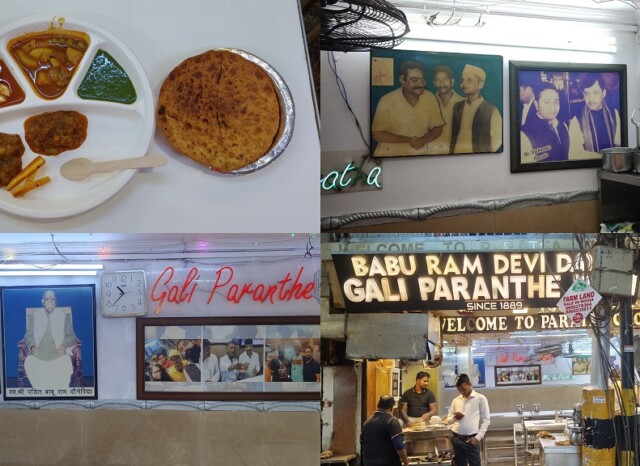 Pt. Babu Ram Devi Dayal Paranthe Wale (Parathewali Gali, Chandni Chowk, Old Delhi, India)