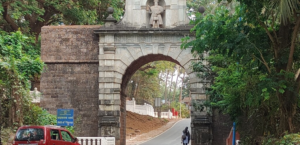 Front View - The Viceroy's Arch (Old Goa, India)