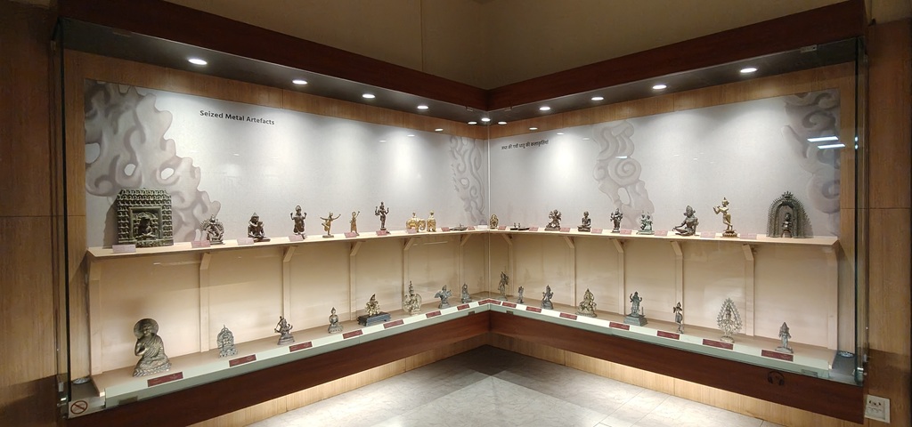 Seized Metal Artefacts (Dharohar - National Museum of Customs & GST, Panaji, Goa, India)