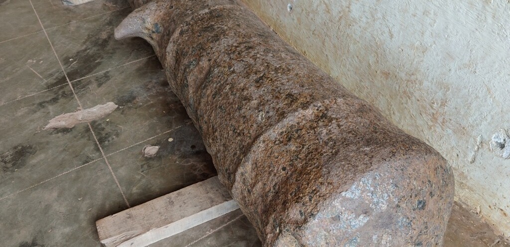 Artillery remains at Cabo de Rama Fort (Goa)