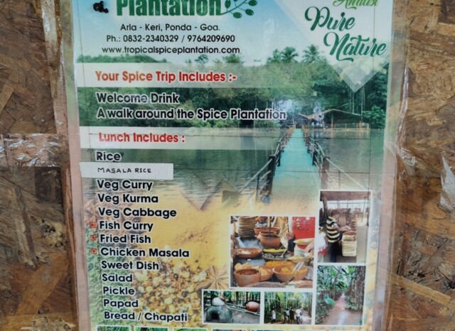 Brochure - Tropical Spice Plantation, Ponda Goa (India)