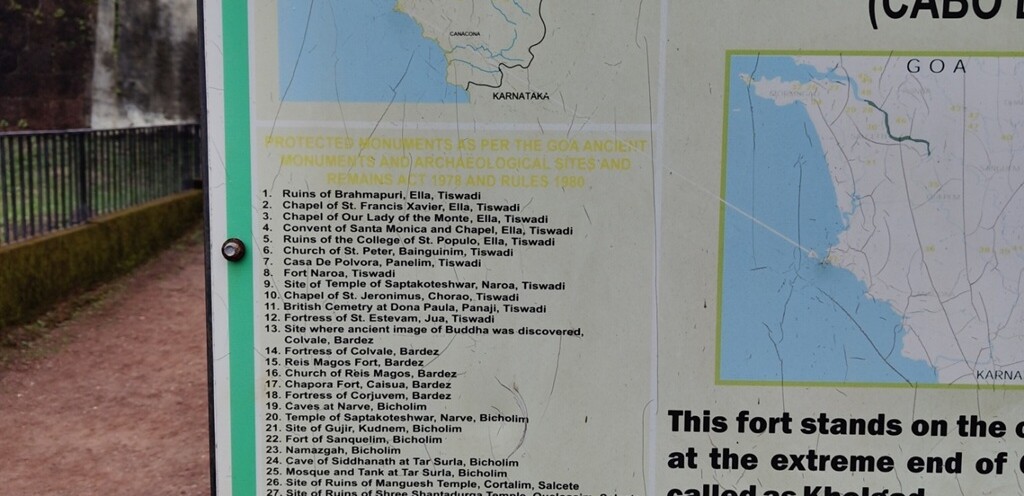 List of Protected Monuments in Goa (India)