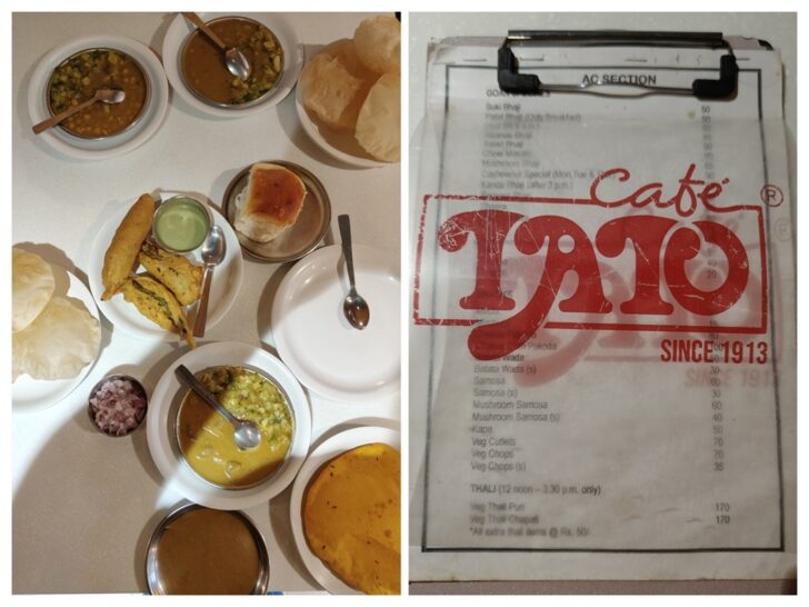 Our Saturday Breakfast at Cafe Tato (Since 1913), Panjim, Goa (India)