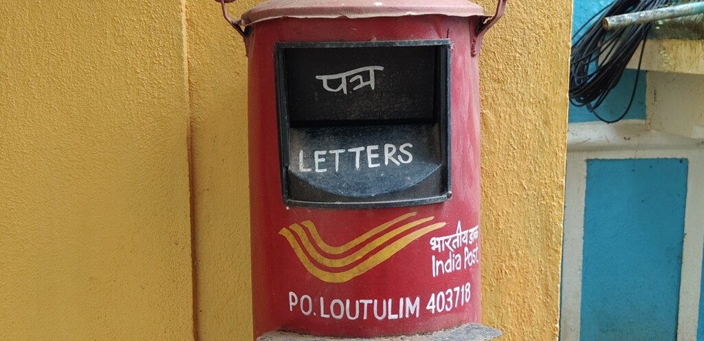 Pictorial Cancellation at Big Foot, Goa (India)