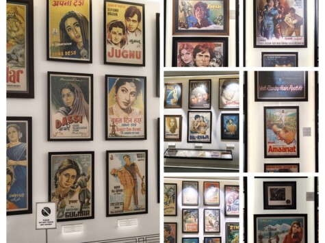 Collage - Bollywood Posters (Museum of Bollywood Posters, Jio World Drive, BKC in Mumbai, India)
