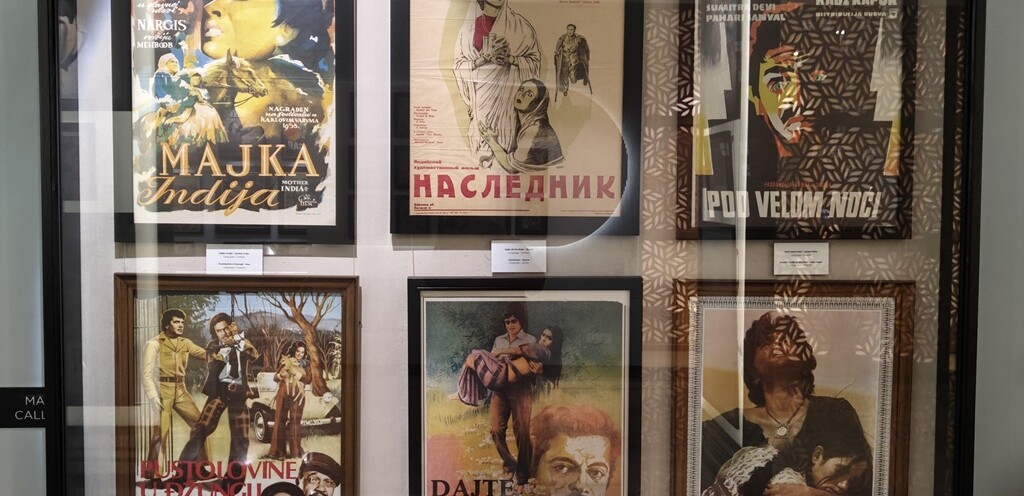 Foreign Language Posters of Hindi Movies (Museum of Bollywood Posters, Jio World Drive, BKC, Mumbai, India)