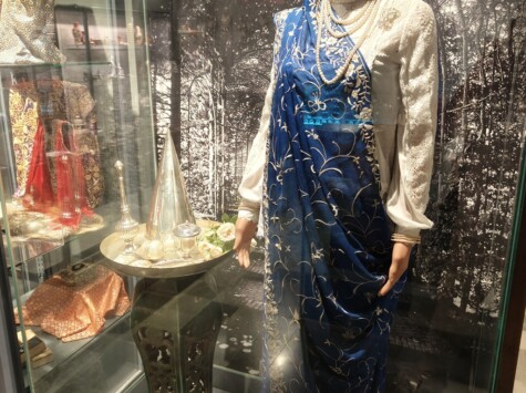 Gara Saree - Costume of Parsi Women (The F.D. Alpaiwalla Museum, Mumbai, India)
