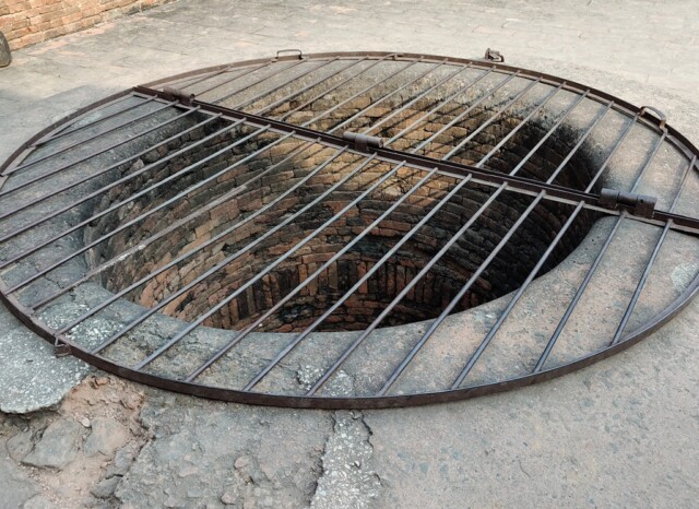 7th Century Well at Monastery No.1, Nalanda Mahavihara