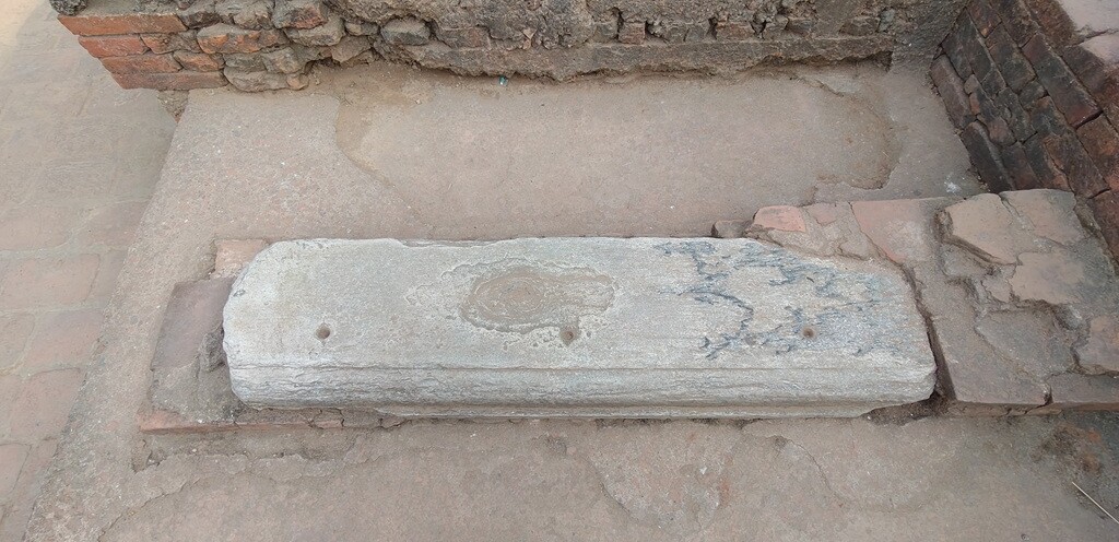 Mica for Light in the Temple at Nalanda Mahavihara