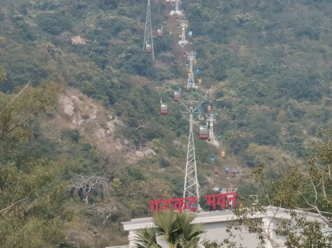 Rajgir (Bihar) Cabin Ropeway for Vishwa Shanti Stupa