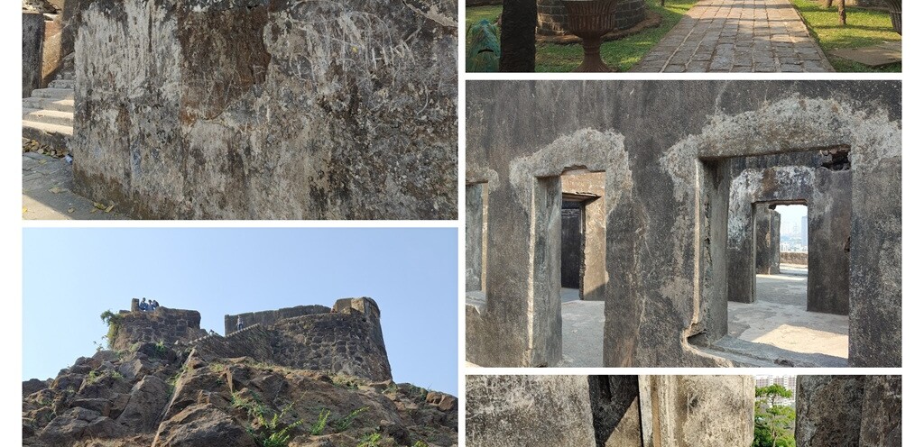 View of Sion Hillock Fort in Mumbai