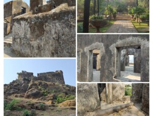 View of Sion Hillock Fort in Mumbai
