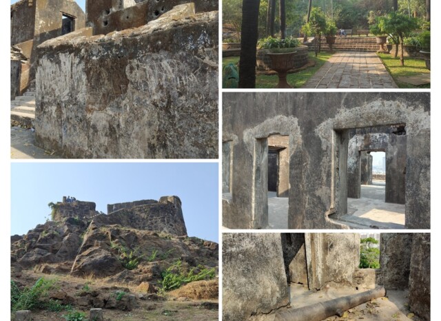 View of Sion Hillock Fort in Mumbai