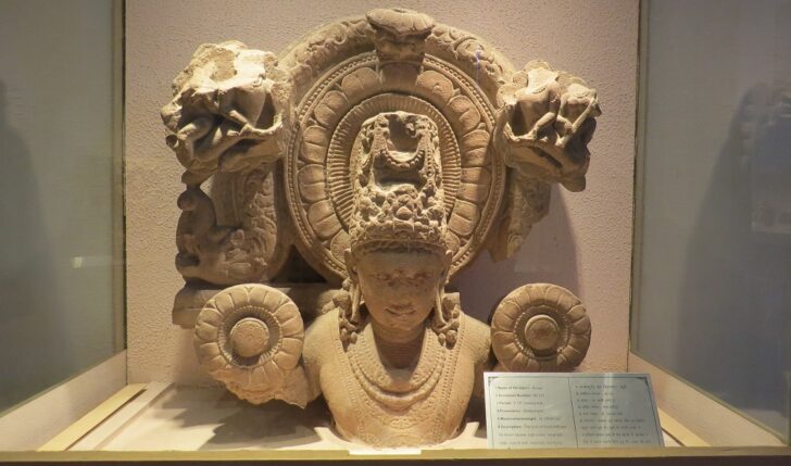 Surya (C.10th Century A.D.), Government Museum, Mathura (Uttar Pradesh, India)