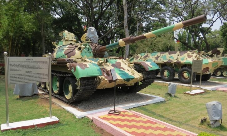 T-55 Tank - 1950 Soviet Origin (National War Memorial Southern Command in Pune, Maharashtra, India)